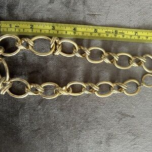 Gold Color Chain Necklace Banana Republic